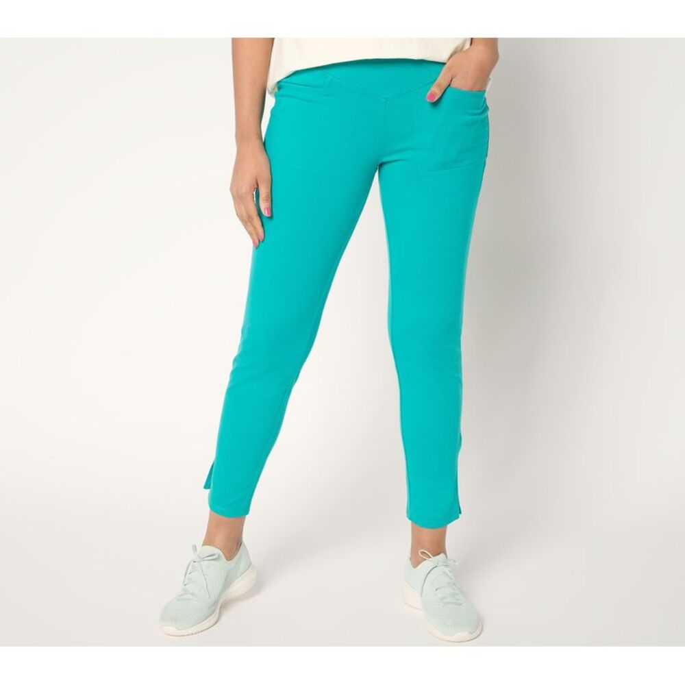 Adidas Women's Pants Sz S Slim-Leg Blue A683865